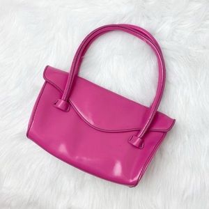 Hot pink handbag